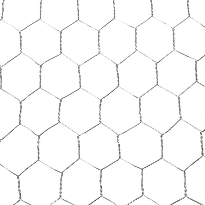 Garden Craft 36 in. H X 25 ft. L Galvanized Steel Fencing 1 in. X 1 in. in.