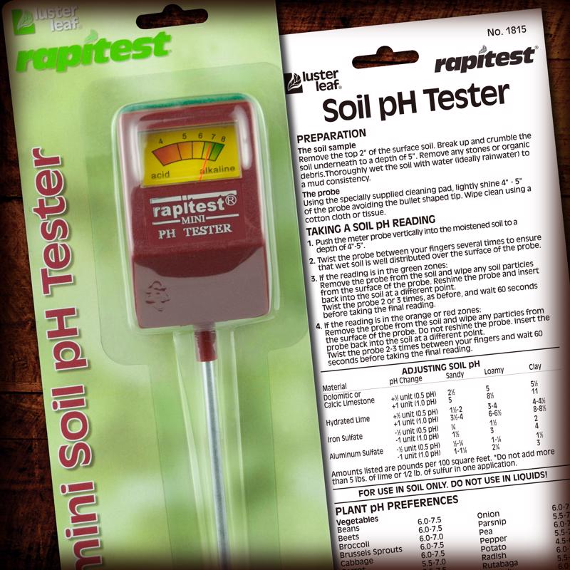 Luster Leaf Analog pH Meter
