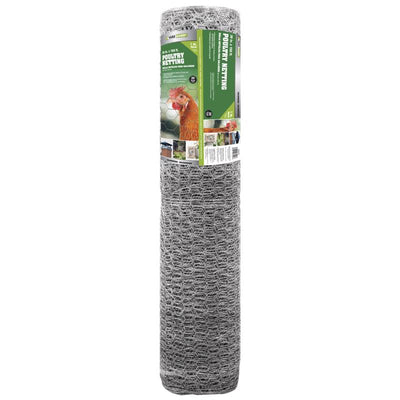 Garden Craft 36 in. H X 150 ft. L Galvanized Steel Fencing 1 in. X 1 in. in.
