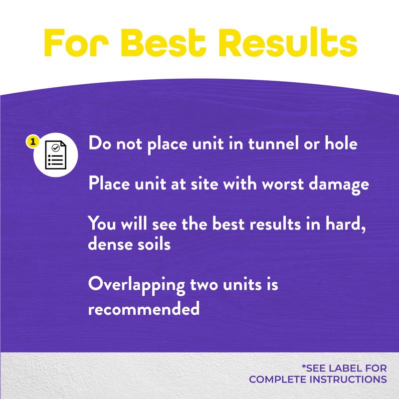 Bonide MoleMax Animal Repellent Stake For Gophers and Moles 1 each