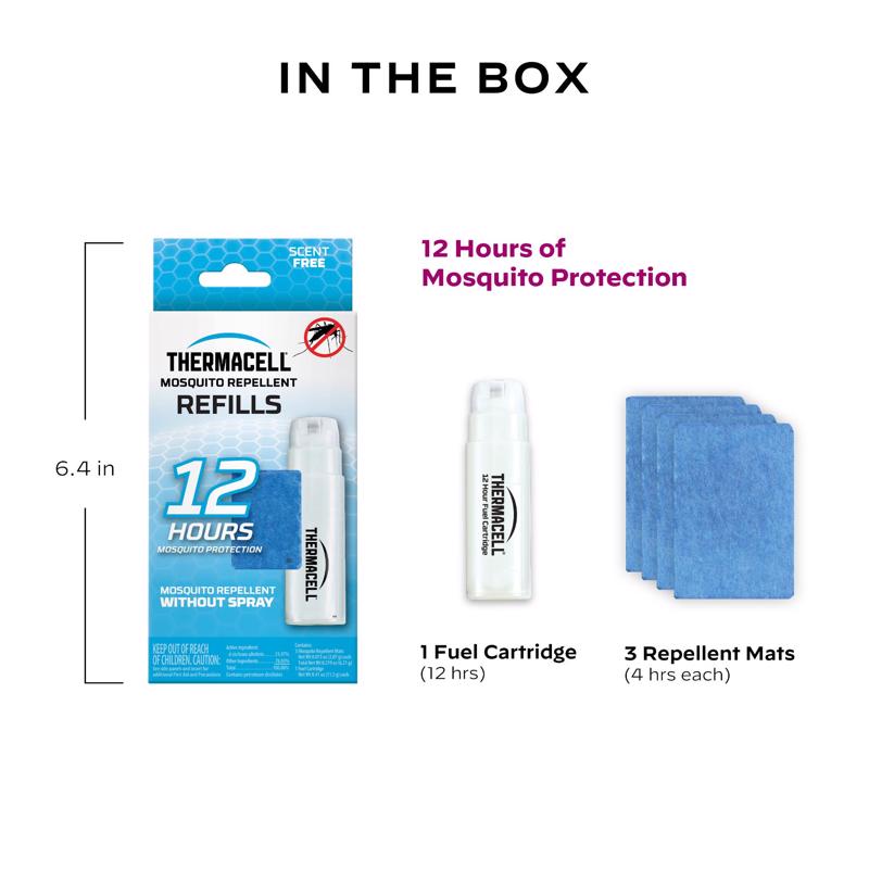 Thermacell Refills Insect Repellent Refill Cartridge Cartridge For Mosquitoes 0.2 oz