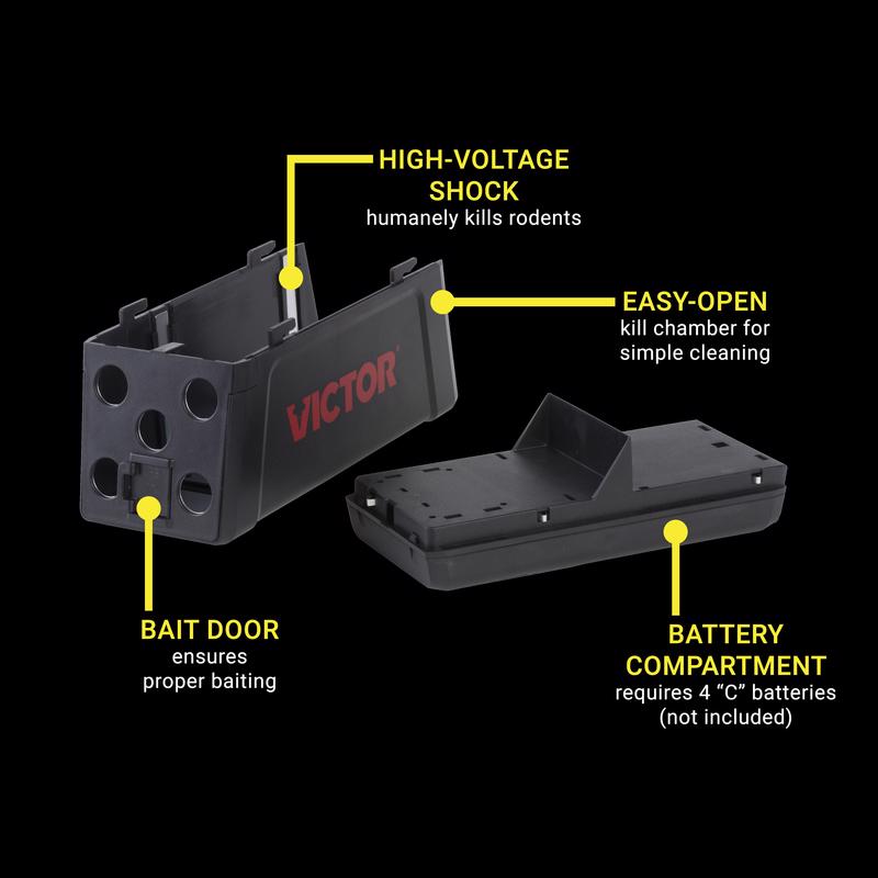 Victor Medium Electronic Animal Trap For Rats