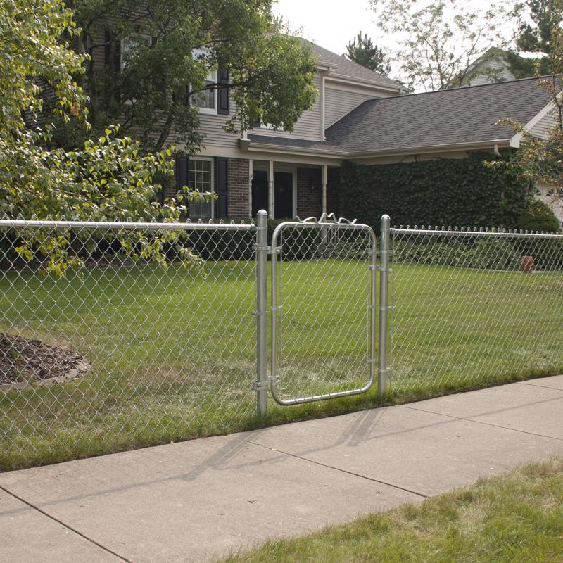Yardlink 46 in. H X 3 ft. L Galvanized Steel Walk Gate