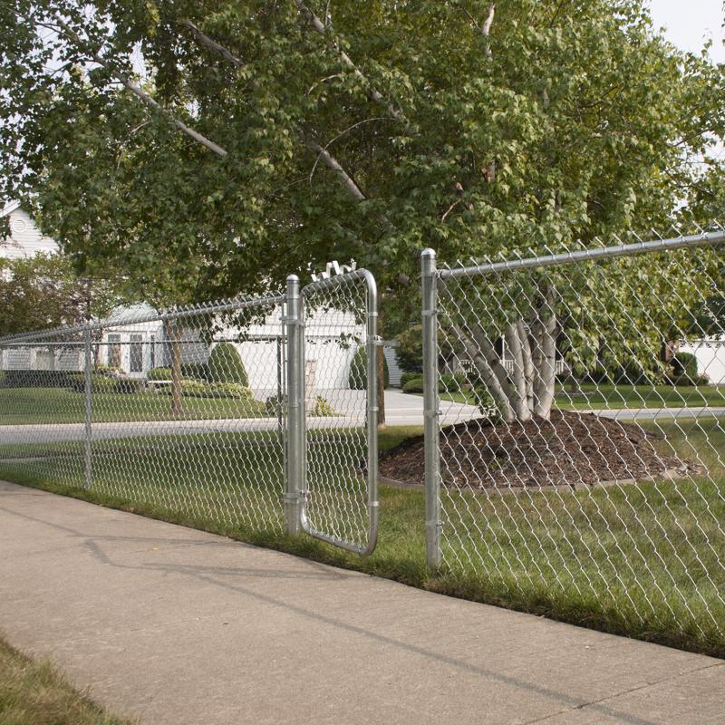 Yardlink 46 in. H X 3 ft. L Galvanized Steel Walk Gate