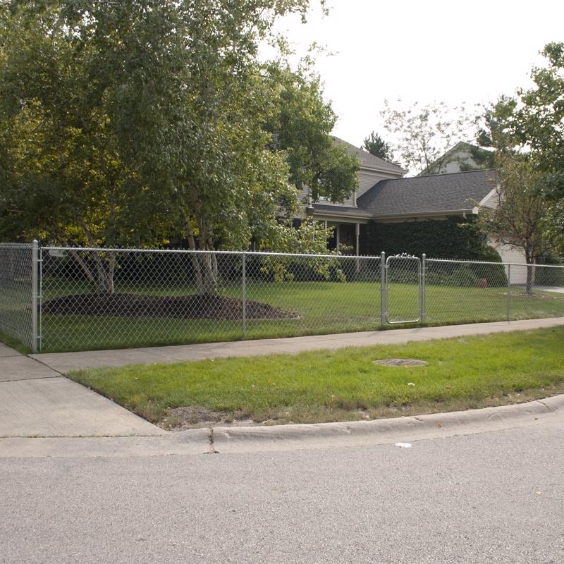 Yardlink 46 in. H X 3 ft. L Galvanized Steel Walk Gate