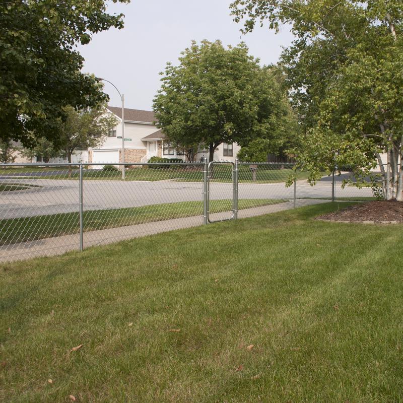 Yardlink 46 in. H X 3 ft. L Galvanized Steel Walk Gate