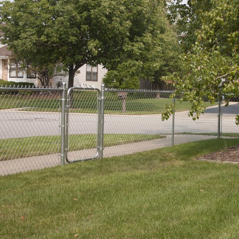 Yardlink 46 in. H X 3 ft. L Galvanized Steel Walk Gate