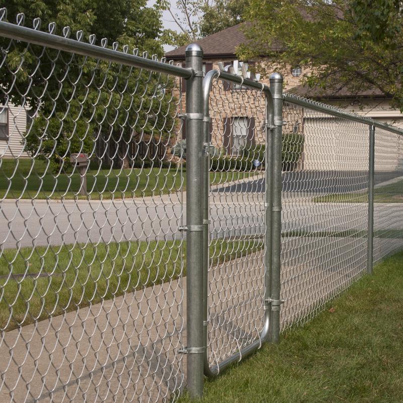Yardlink 46 in. H X 3 ft. L Galvanized Steel Walk Gate