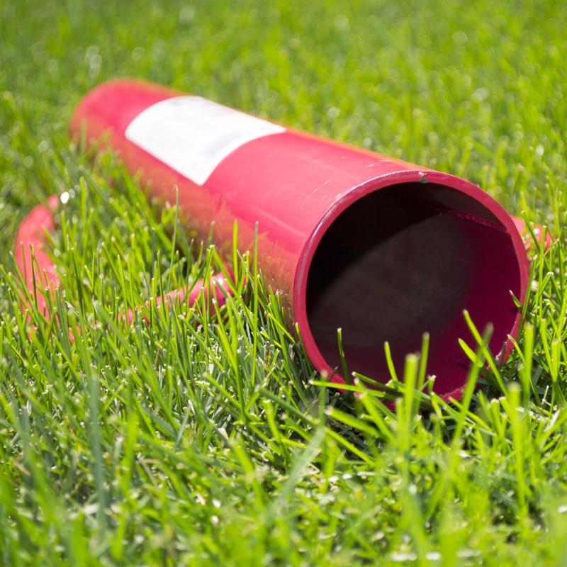 Yardlink Post Driver With Handle Red