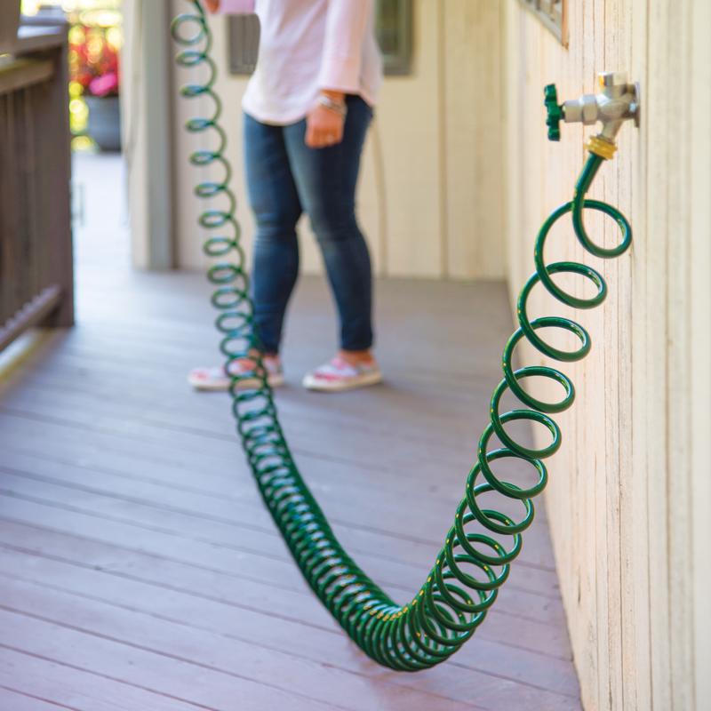 Gardien 3/8 in. D X 50 ft. L Medium Duty Expandable Coil Garden Hose