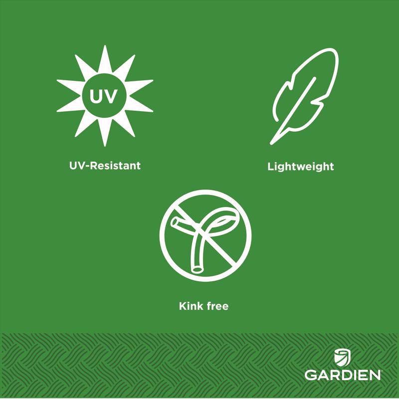 Gardien 3/8 in. D X 50 ft. L Medium Duty Expandable Coil Garden Hose