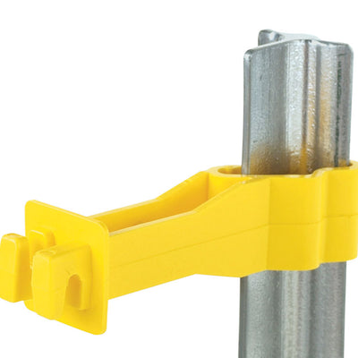 Dare Electric-Powered T-Post Insulator Yellow