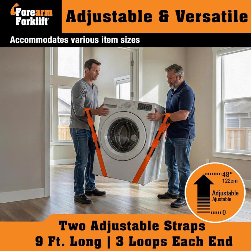 Forearm Forklift Arm Sling Lifting Strap 800 lb