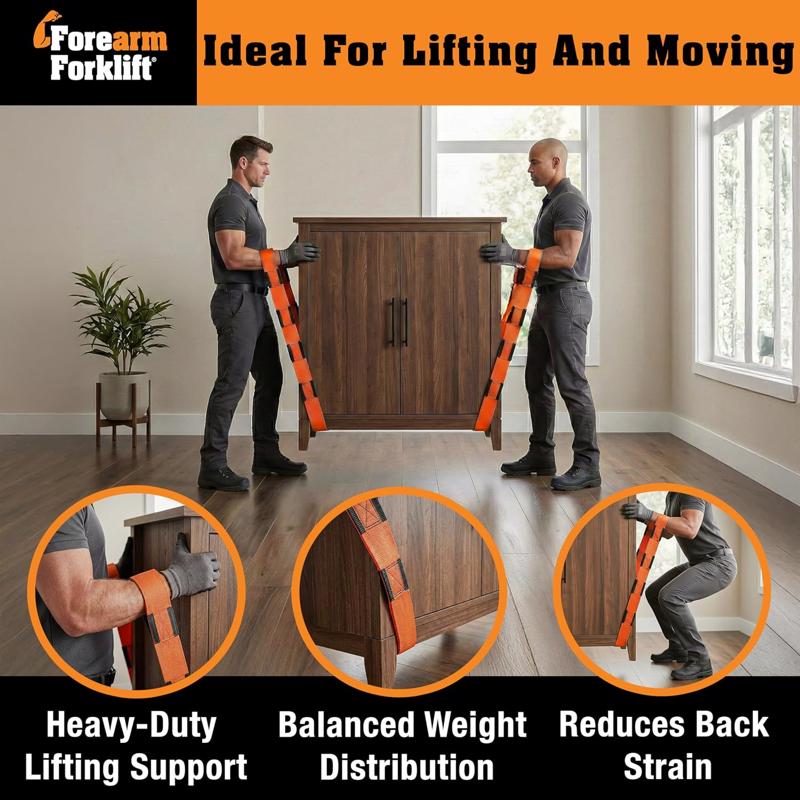Forearm Forklift Arm Sling Lifting Strap 800 lb