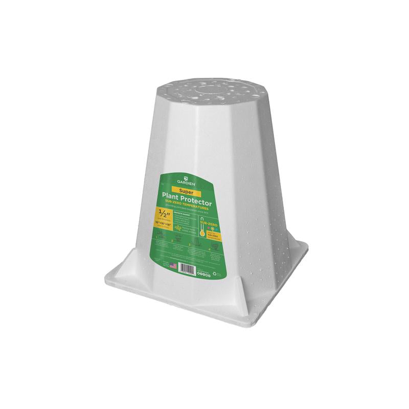 Gardien 18 in. H X 16 in. W X 16 in. D White Foam Plant Support