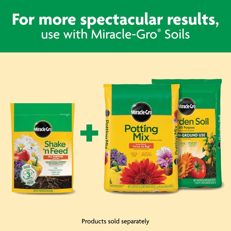 Miracle-Gro Shake 'n Feed Granules Plant Food 8 lb