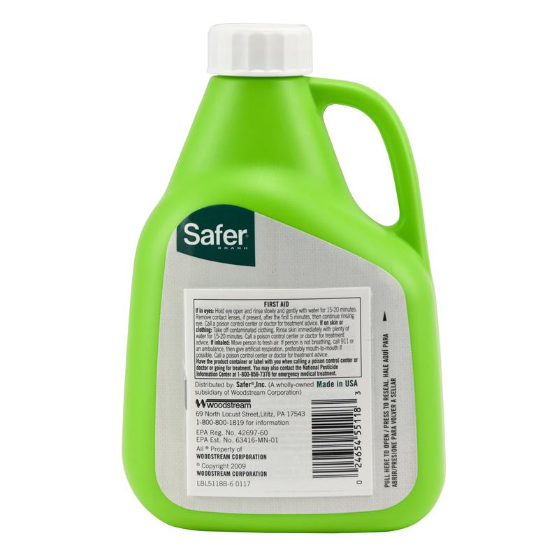 Safer Brand Organic Insect Killing Soap Liquid 16 oz