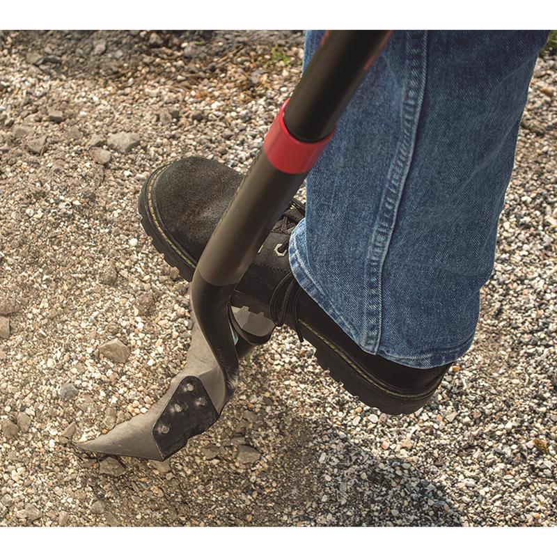 Razor-Back 59.25 in. Steel Round Digging Shovel Fiberglass Handle