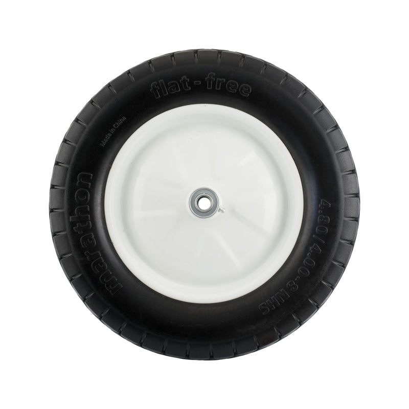 Marathon 8 in. D X 15.5 in. D 500 lb. cap. Centered Wheelbarrow Tire Polyurethane