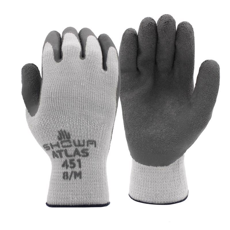 Atlas Therma Fit Unisex Indoor/Outdoor Cold Weather Work Gloves Gray M 1 pair