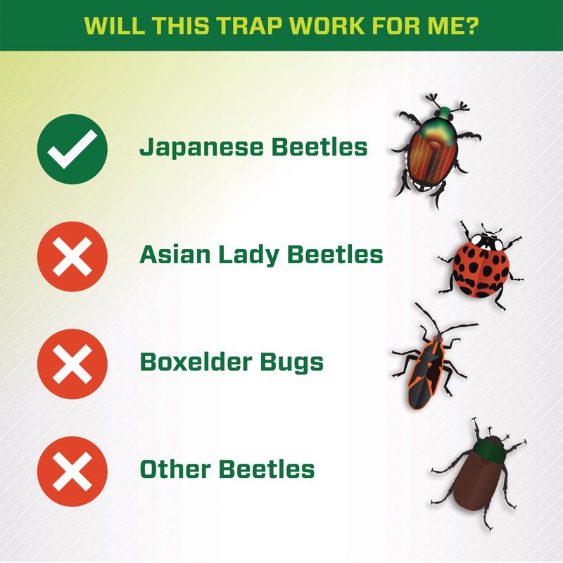 RESCUE! Japanese Beetle Trap 0.21 oz