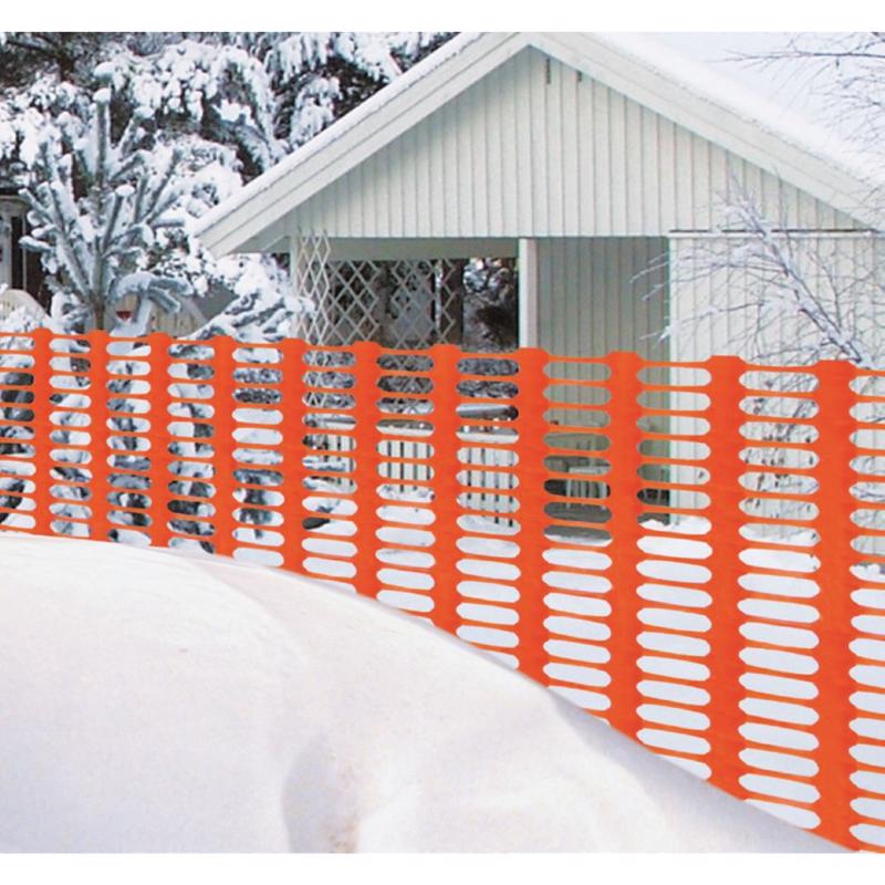 Garden Craft 48 in. H X 50 ft. L Plastic Safety Fencing Orange