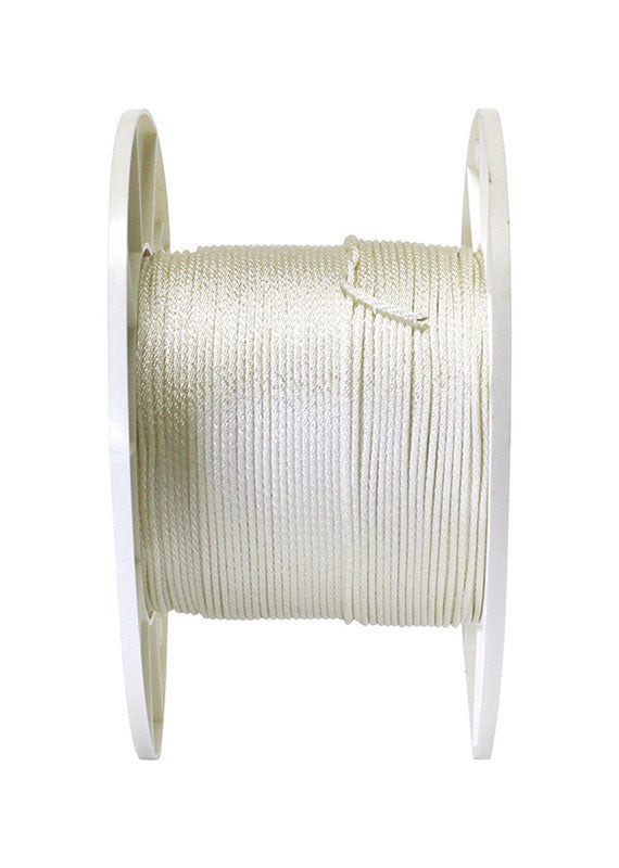 Koch Industries 1/8 in. D X 1000 ft. L White Solid Braided Nylon Cord