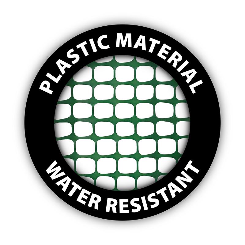 Garden Craft 48 in. H X 50 ft. L Plastic Snow Safety Fencing Green