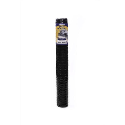 Garden Craft 48 in. H X 50 ft. L Plastic Safety Fencing Black
