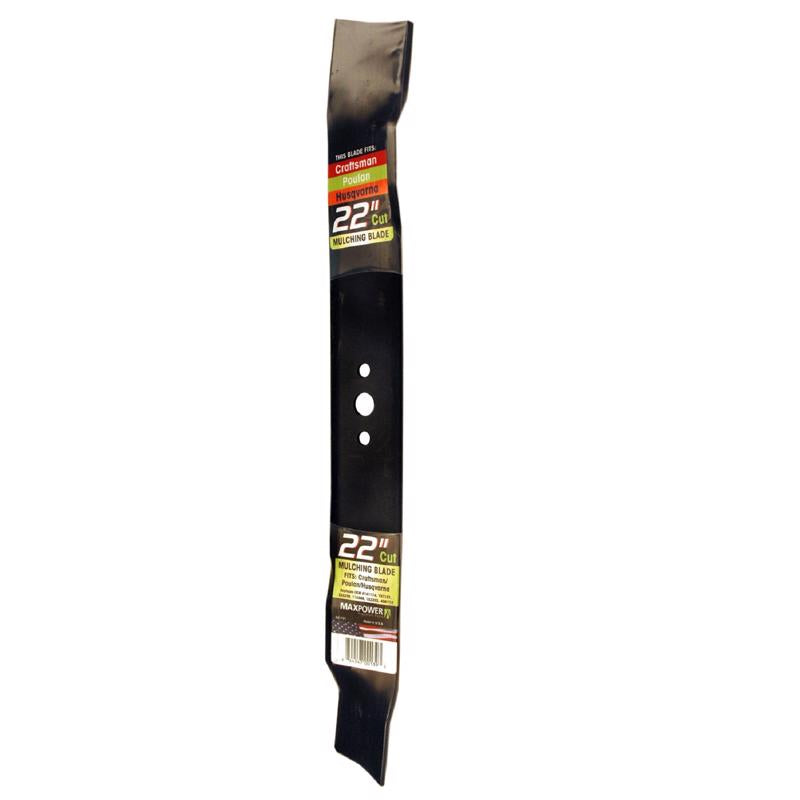 MaxPower 22 in. Mulching Mower Blade For Walk-Behind Mowers