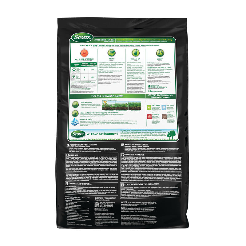 Scotts Turf Builder Moss and Fungus Control Lawn Fertilizer For All Grasses 10000 sq ft