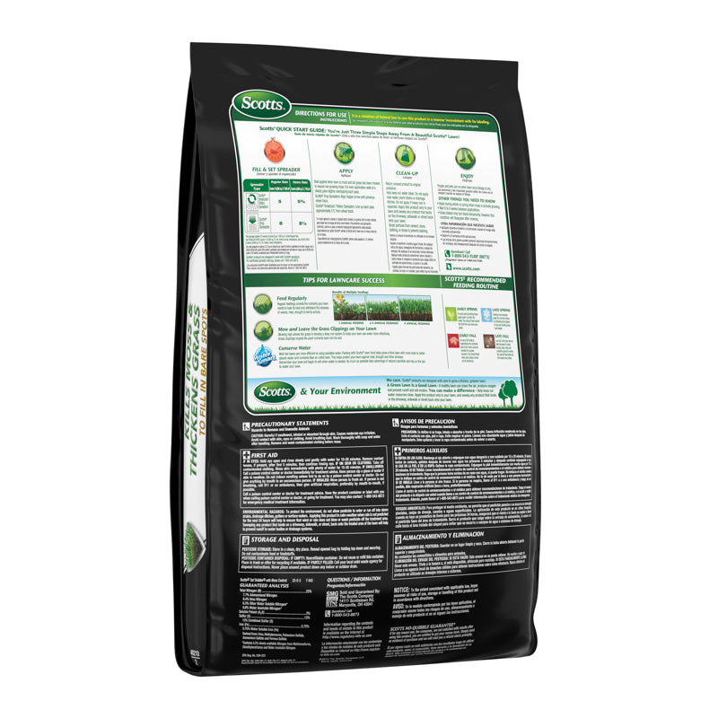 Scotts Turf Builder Moss and Fungus Control Lawn Fertilizer For All Grasses 10000 sq ft