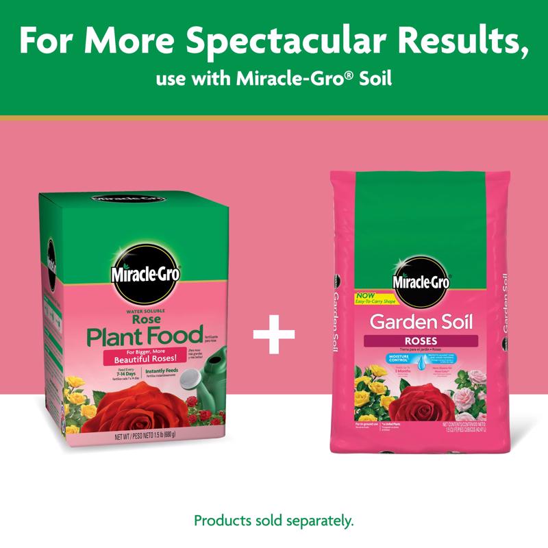 Miracle-Gro Powder Rose Plant Food 1.5 lb