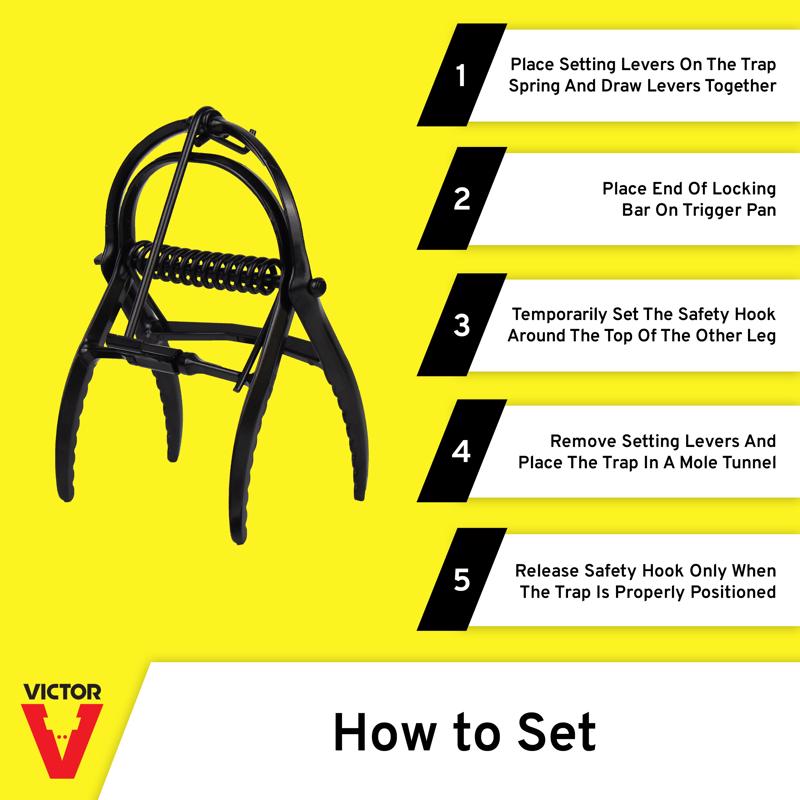 Victor Out O Sight Medium Pincher Animal Trap For Moles