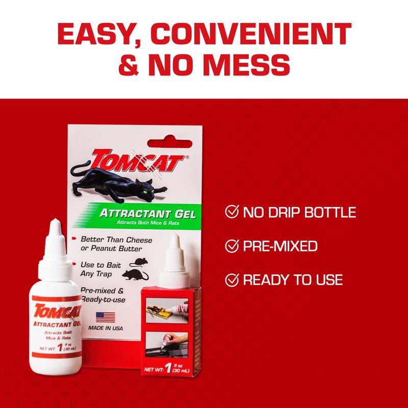 Tomcat Bait Gel For Mice and Rats 1 oz