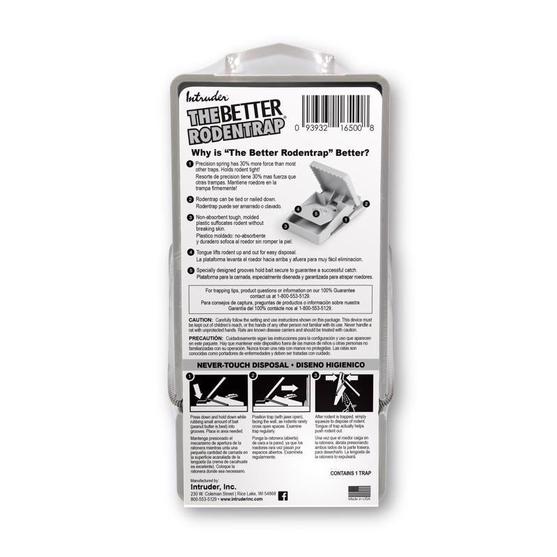 Intruder The Better Rodentrap Large Snap Trap For Rodents