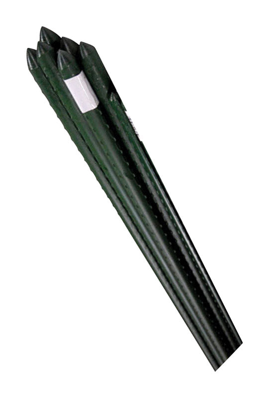 Bond 72 in. H X 0.6 in. W Green Steel Plant Stake