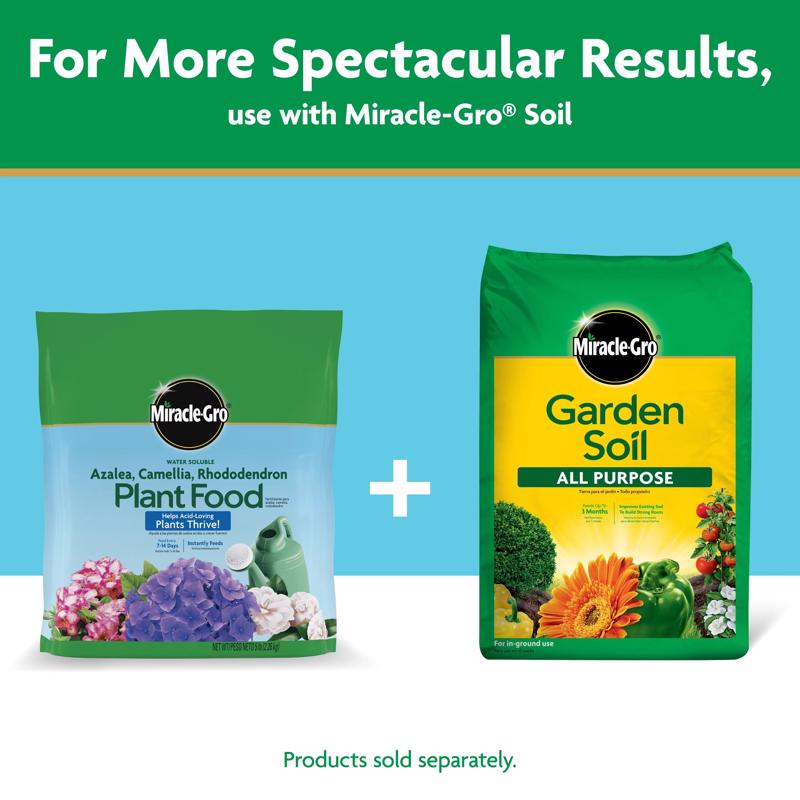 Miracle-Gro Powder Acid-Loving Plants of Azalea, Camellia, Rhododendron Plant Food 5 lb
