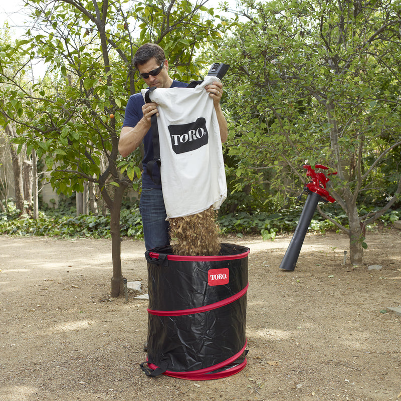 Toro 43 gal Pop Up Yard Bag Drawstring