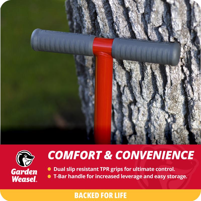 Garden Weasel Claw Pro 4 Tine Steel Hand Cultivator 38 in. Steel Handle