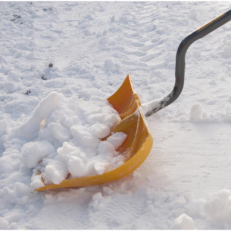Ames 18 in. W X 54 in. L Poly Snow Shovel