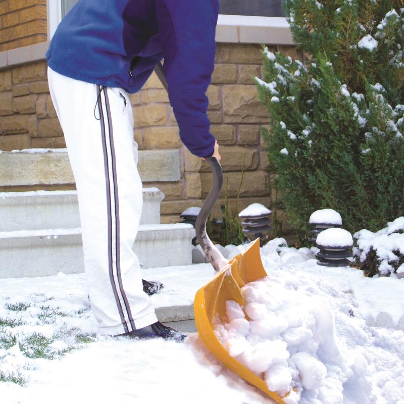 Ames 18 in. W X 54 in. L Poly Snow Shovel