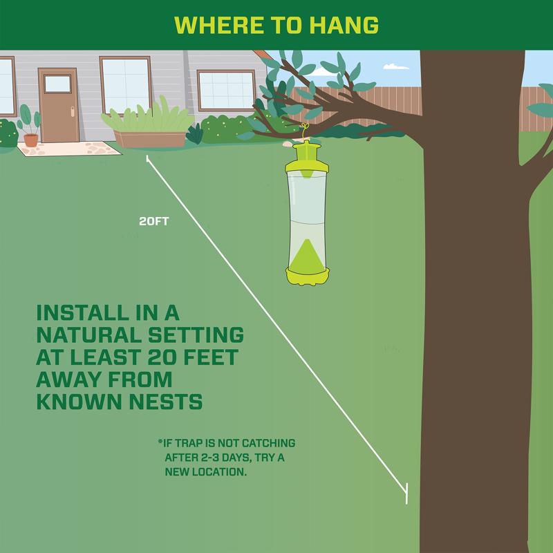 RESCUE! Yellowjacket & Wasp Trap