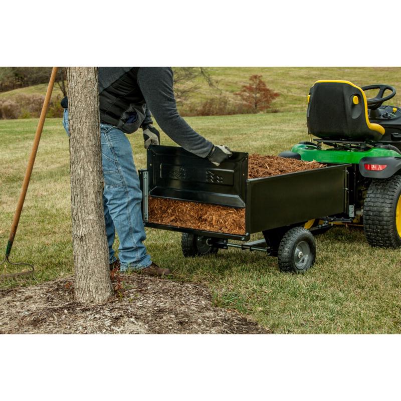 Agri-Fab Steel Tow Behind Utility Cart 10 cu ft