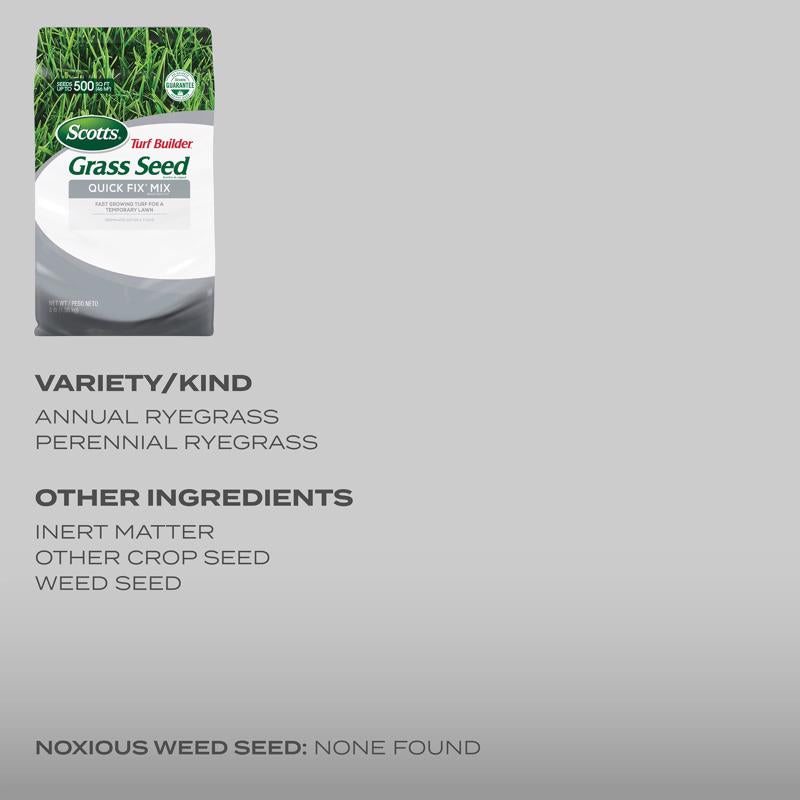 Scotts Turf Builder Mixed Full Sun Grass Seed 3 lb