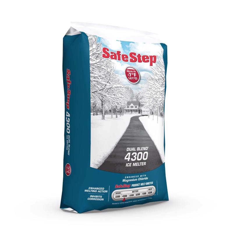 Safe Step Dual Blend 4300 Magnesium Chloride/Sodium Chloride Granule Ice Melt 50 lb