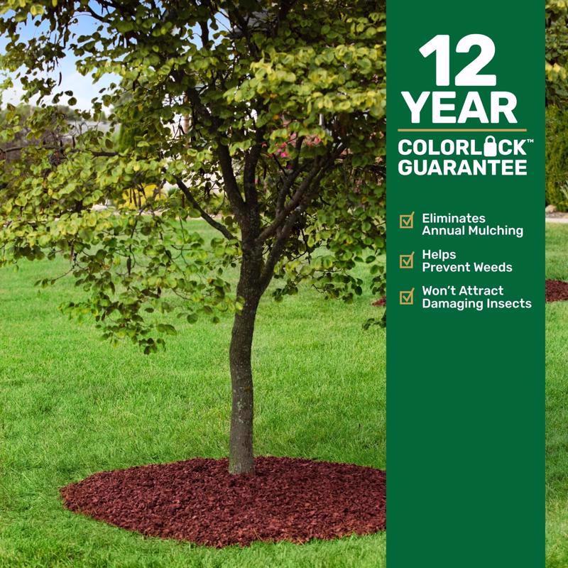 Ground Smart Red Rubber Nuggets 0.8 cu ft