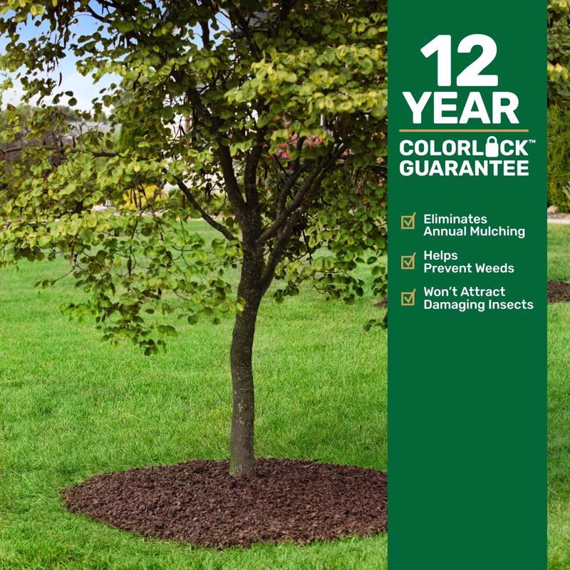 Ground Smart Brown Rubber Nuggets 0.8 cu ft