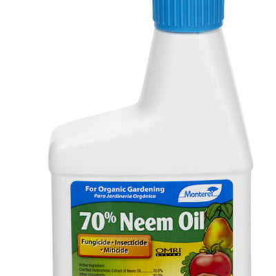 Monterey 70% Neem Oil Organic Insect Killer Liquid Concentrate 1 pt