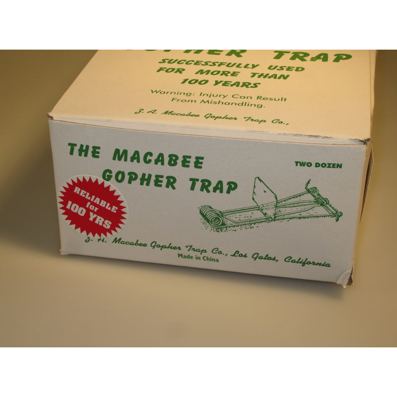 Macabee Small Snap Trap For Gophers
